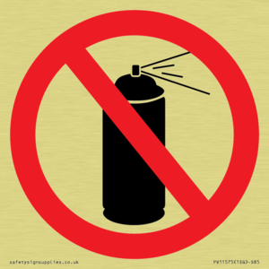 P906 Prohibition: No aerosol